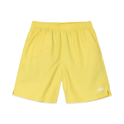 Stussy Stock Water Shorts "Yellow"