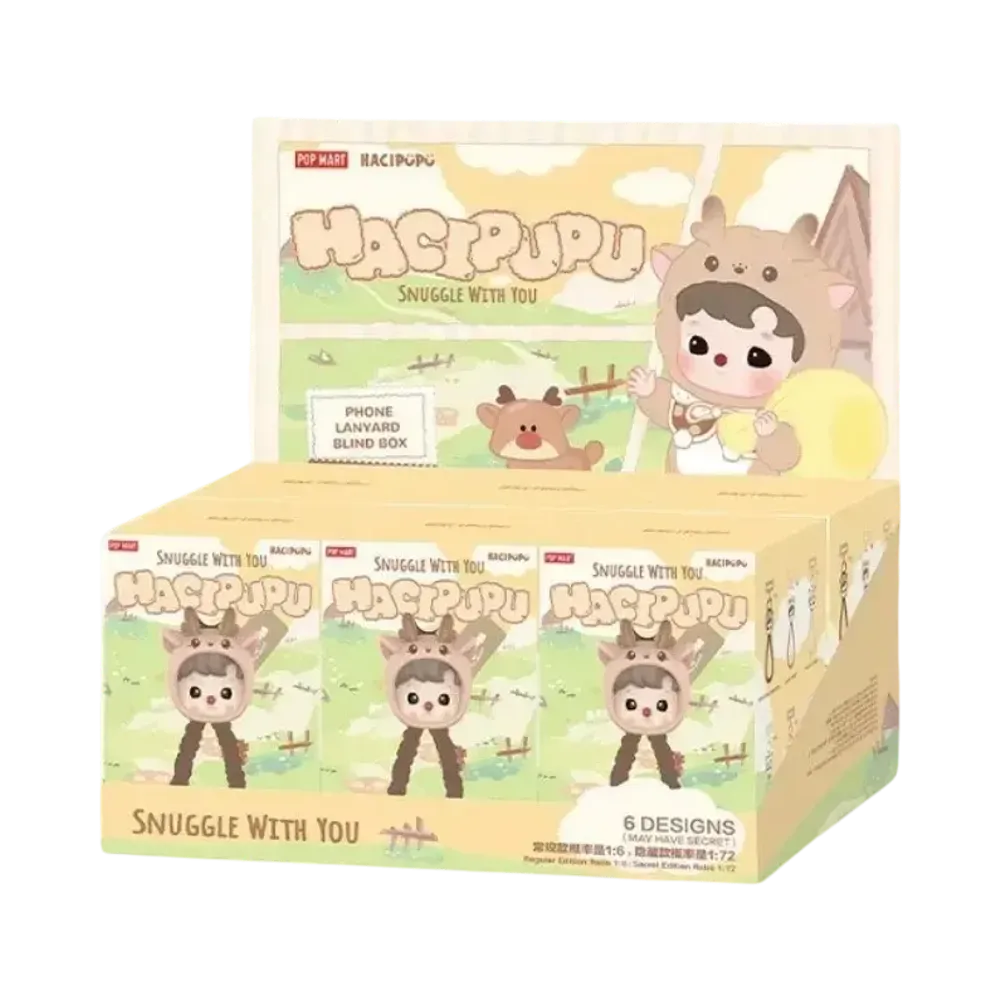 POP MART HACIPUPU Snuggle With You Series Strap [Assortment Box]