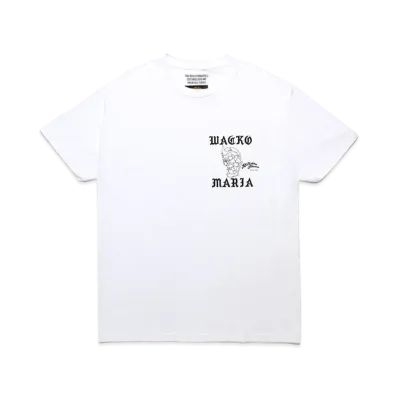 WACKO MARIA x 56 Tattoo Studio / T-Shirt "White"