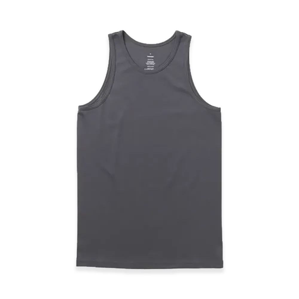 Graphpaper American Sea Island Cotton Tank Top "Gray"