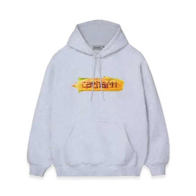 Carhartt WIP Hooded Hot Cob Sweat "Ash Heather"