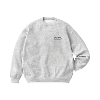 ENNOY Professional Crew Sweat "Gray/Black" 25SS