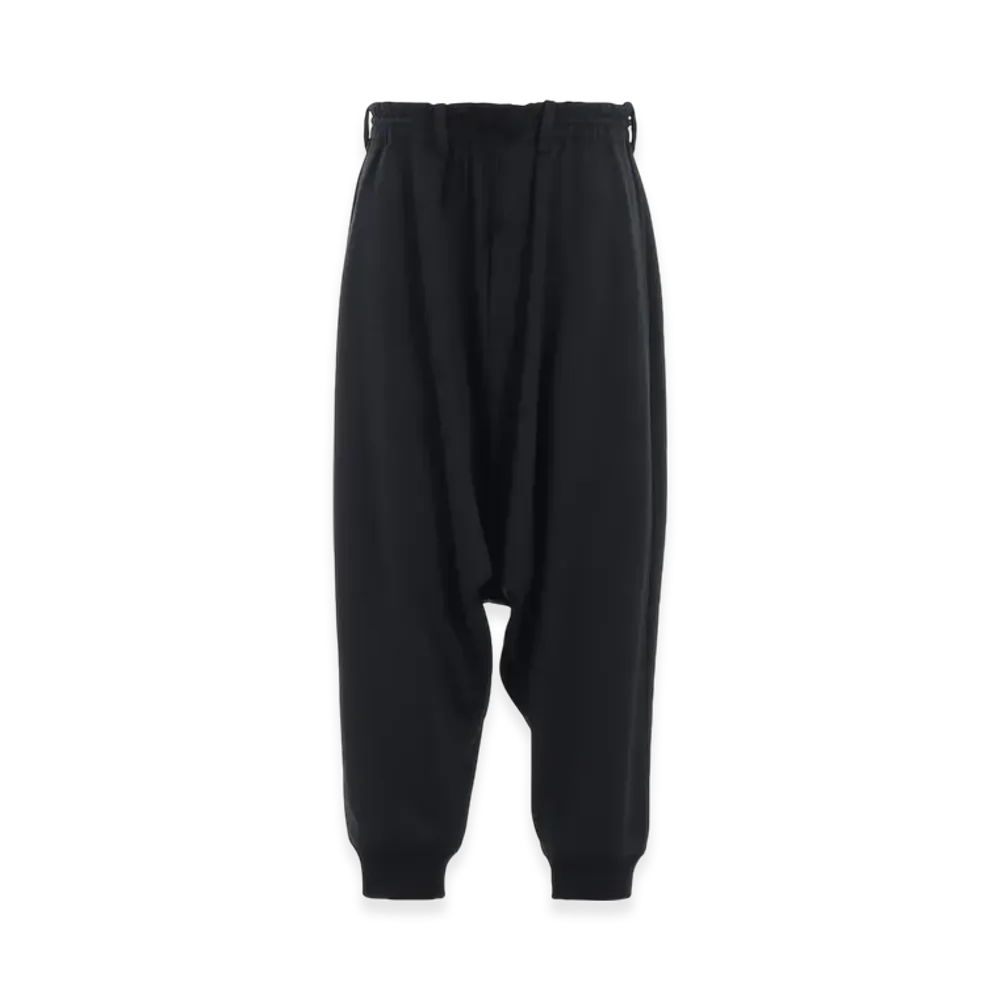 S'YTE Pe/Smooth Jersey Ribbed Hems Balloon Saruel Pants "Black"