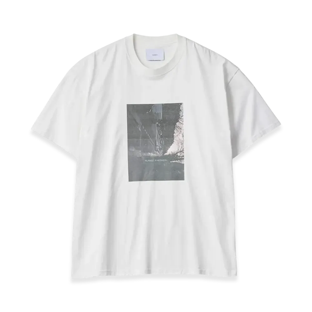 ssstein Oversized Print Tee -Nuance- (Marcerized) "White"