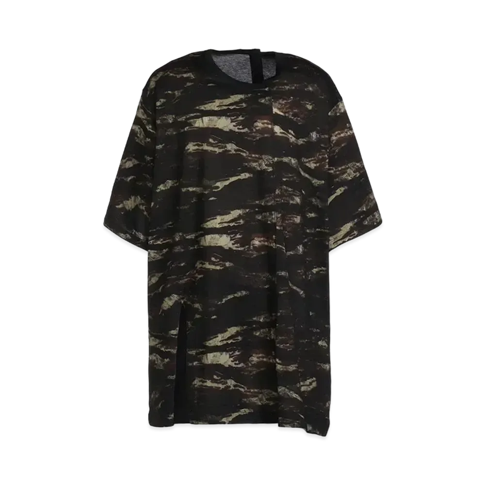 Ground Y Zebra Pattern Silkette Tuck Short Sleeve Big T-shirt "Khaki"
