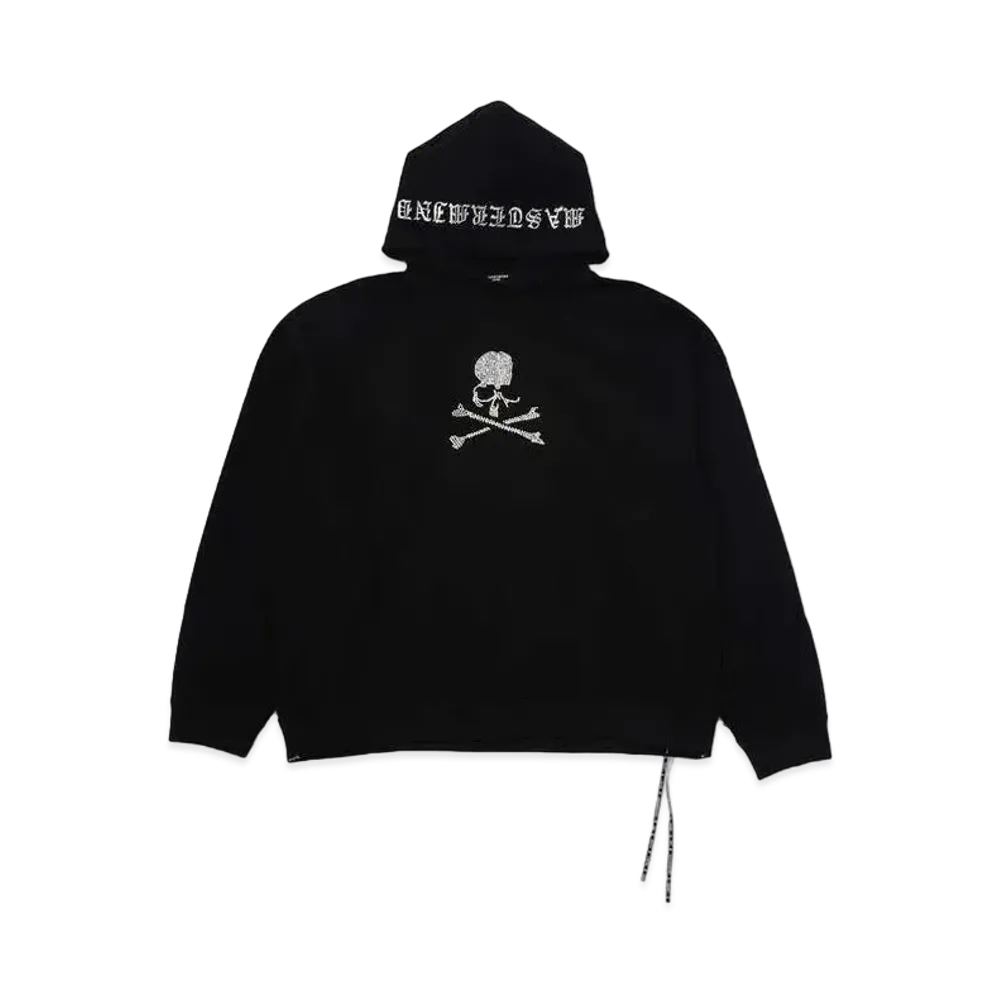 mastermind JAPAN Boxy Swarovski Elements Hoodie "Black"