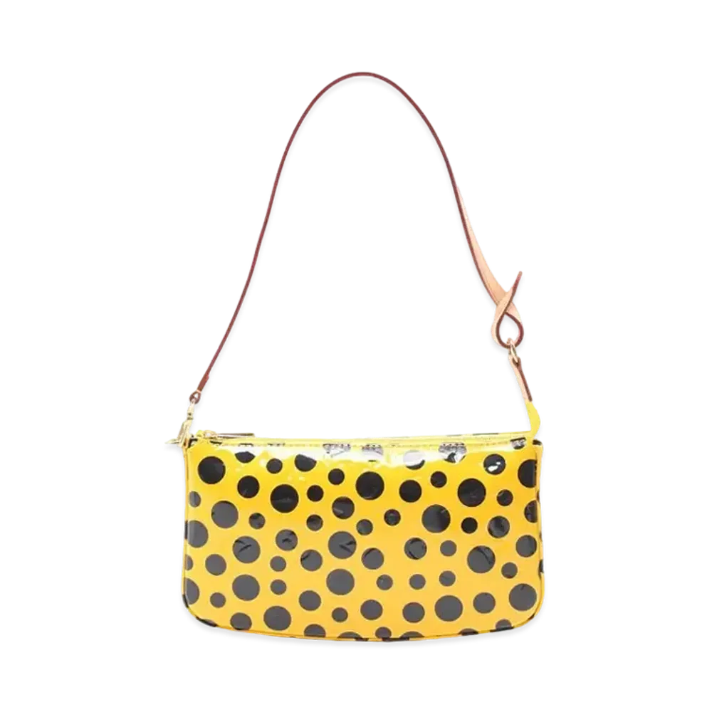 Louis Vuitton x Yayoi Kusama Pochette Accessoires Monogram Vernis Dot Infinity "Jaune"