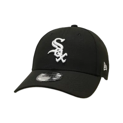NEW ERA 9FORTY 940 MLB "White Socks Black"