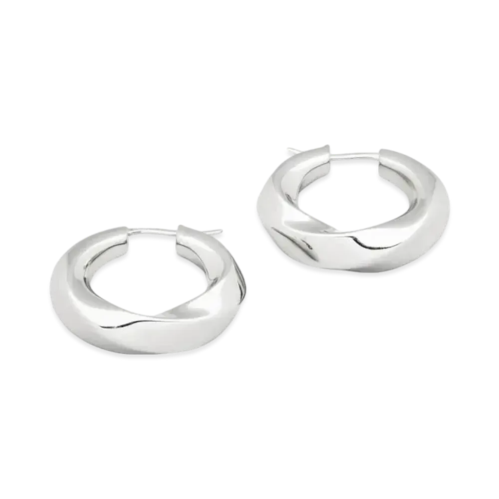 TOMWOOD Infinity Hoops "Silver"