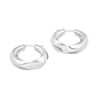 TOMWOOD Infinity Hoops "Silver"