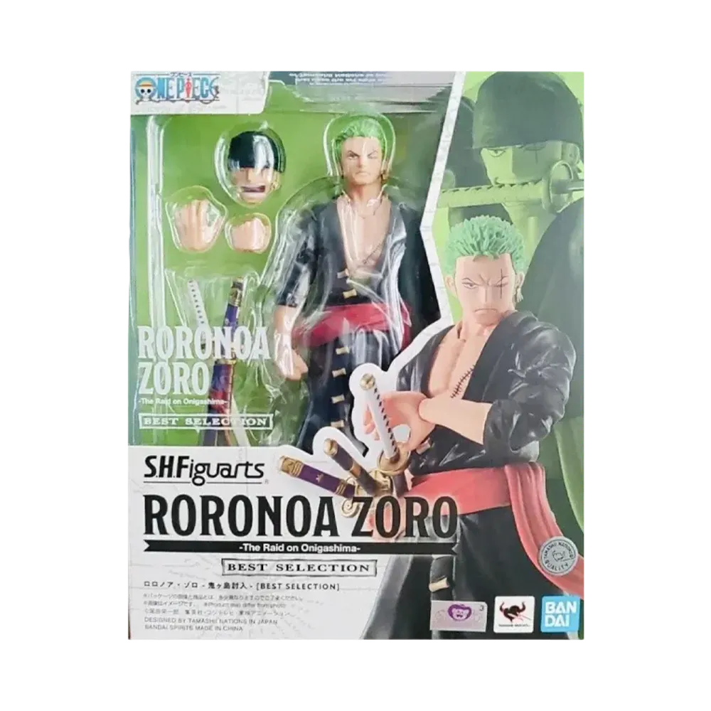 BANDAI "S.H.Figuarts" -One Piece- RORONOA ZORO -The Raid on Onigashima- [BEST SELECTION]