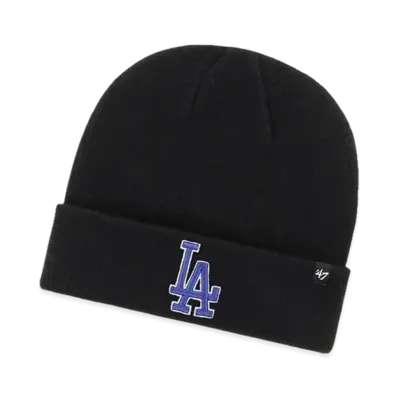 47 MLB Raised Cuff Knit "LA Black Royal"