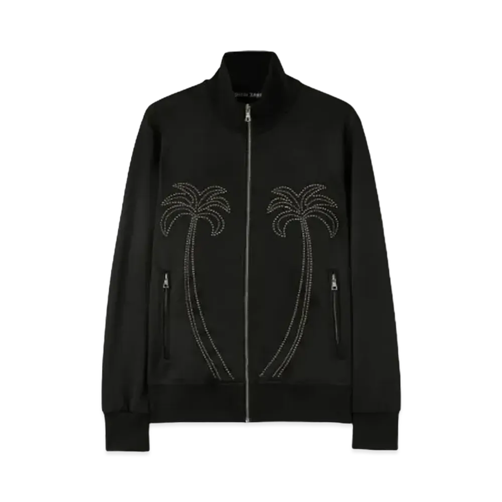 PALM ANGELS Milan Stud Track Jacket "Black "
