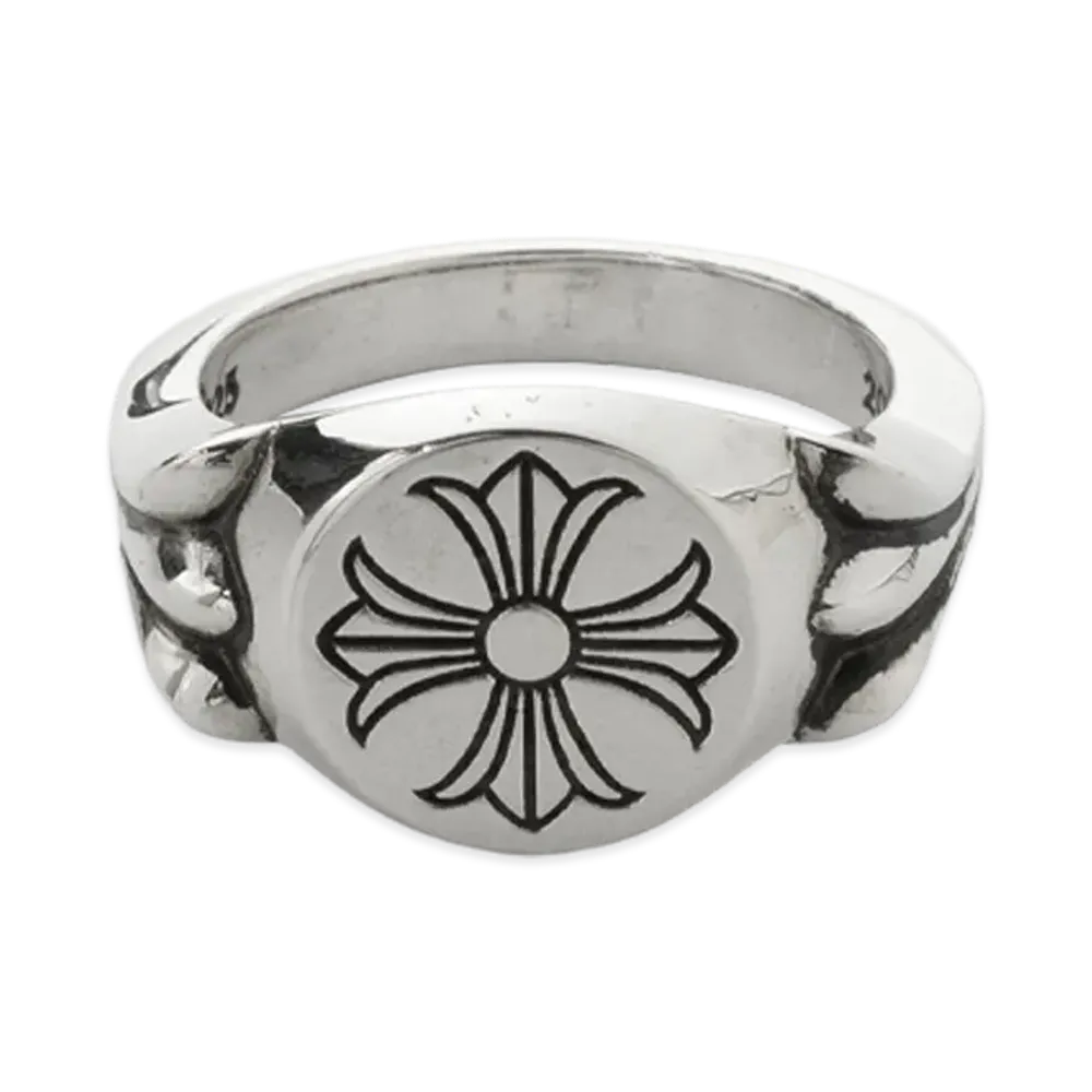 サ*ム様 新品 CHROME HEARTS フラットトップCHプラスリング US クロムハーツ CHプラス フラットトップ リング 