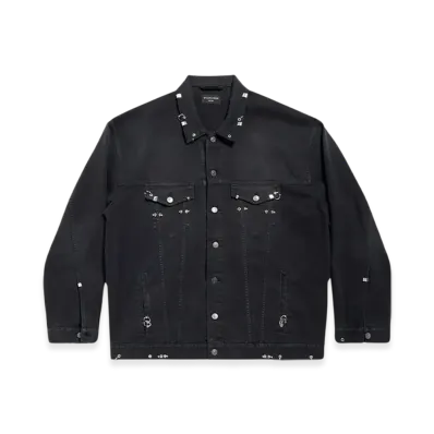 BALENCIAGA Pierced Jacket in "Black"