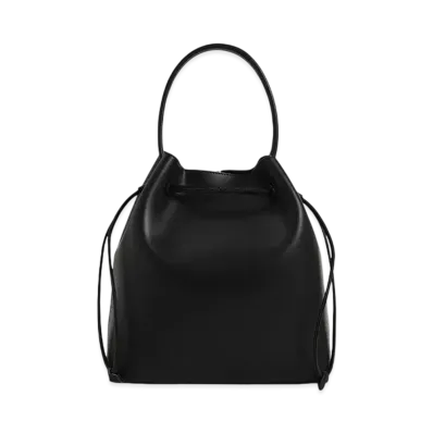 CHARLES & KEITH Drawstring Hobo Bag "Black"
