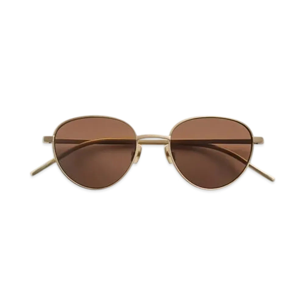 Bottega Veneta Intrecciato Panthos Sunglasses "Bronze/Brown"