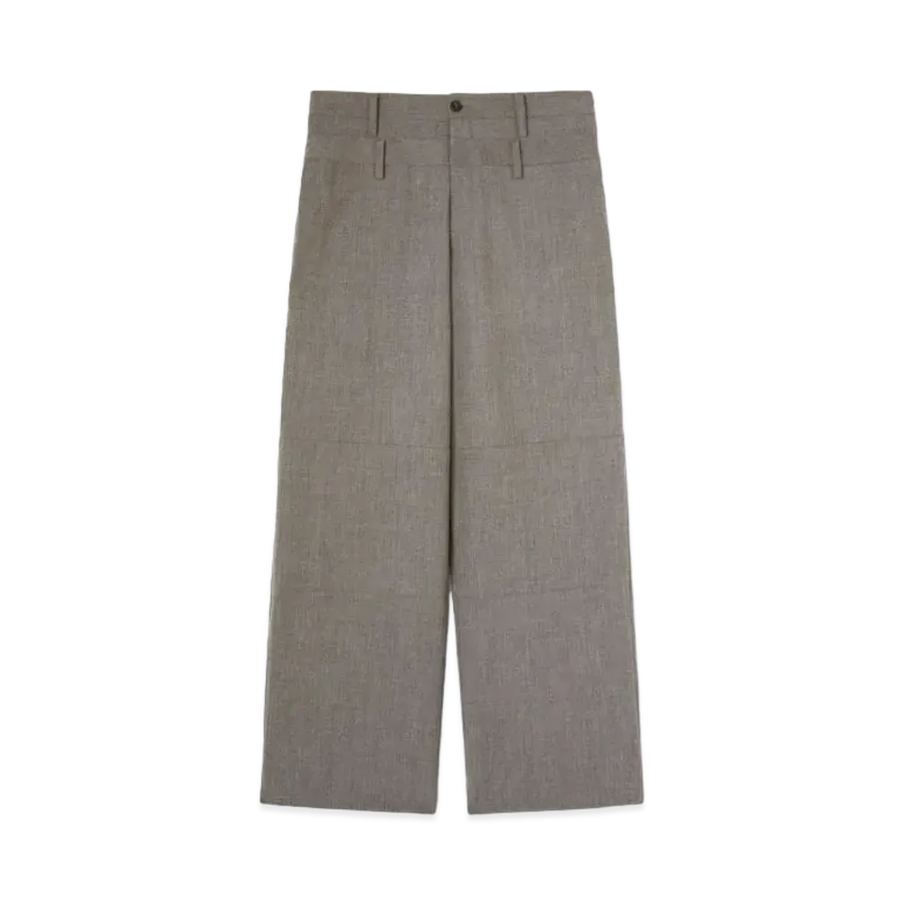 AMBUSH Double Belted Trousers "Medium Grey"