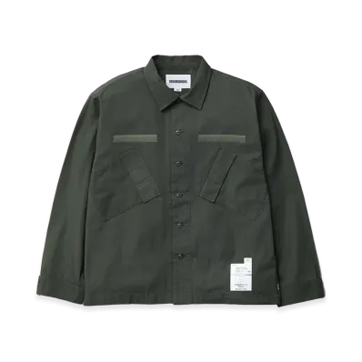 NEIGHBORHOOD Slant Pocket Shirt LS "Olive Drab"