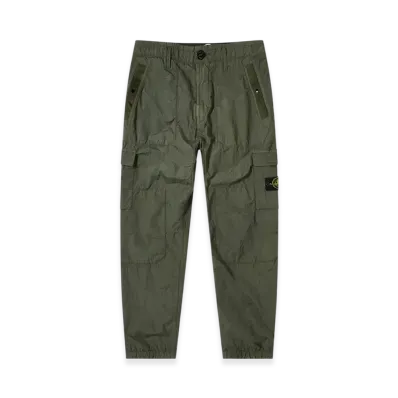 Stone Island 32029 S.I.PA/PL Seersucker TC Pants - 20SS "Olive Green"