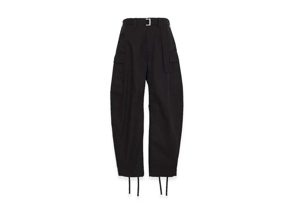 sacai Rip Stop Pants "Black"