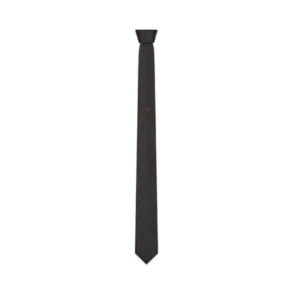 GIVENCHY 4G Tie In Silk "Black"