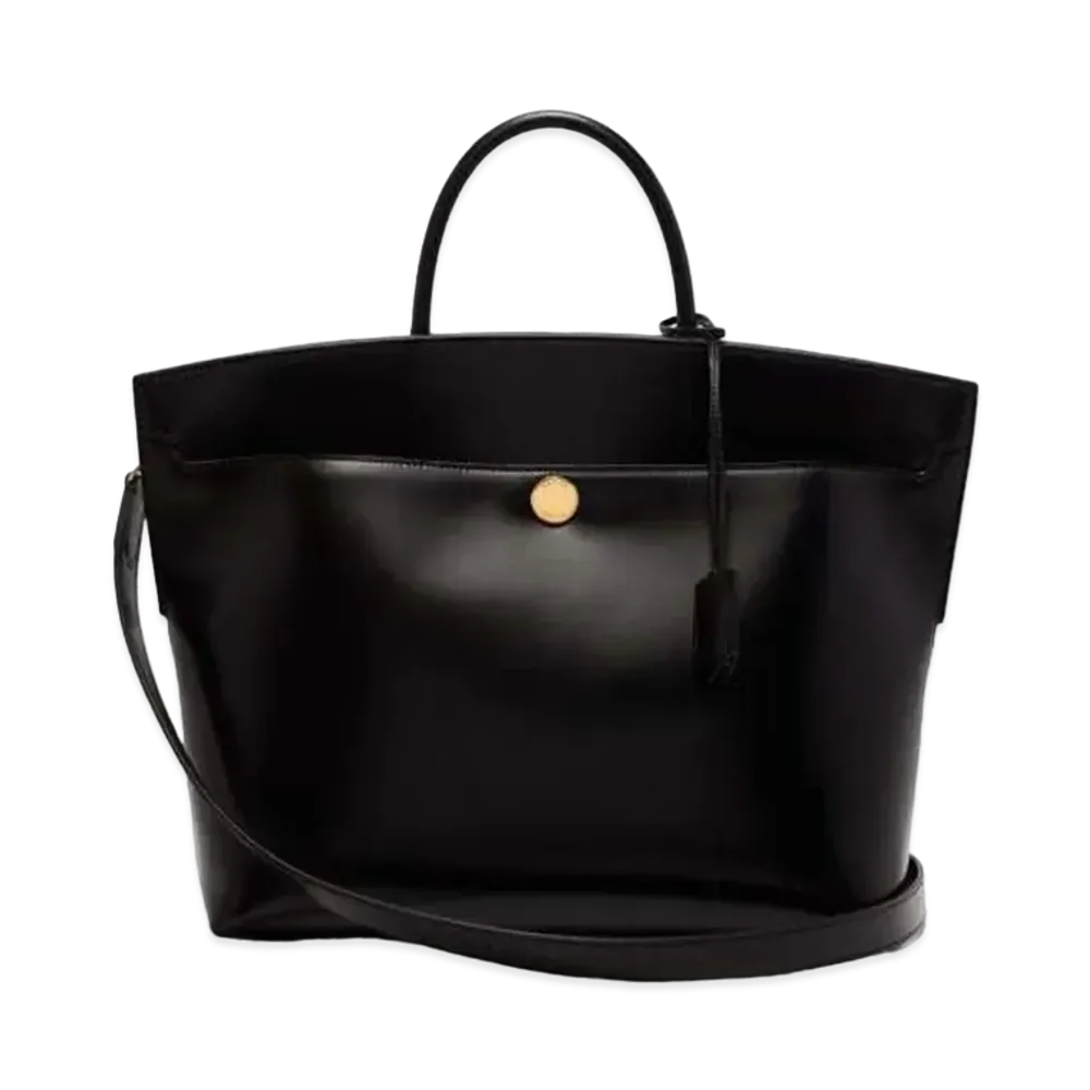 Burberry Society Leather 2Way Bag "Black"