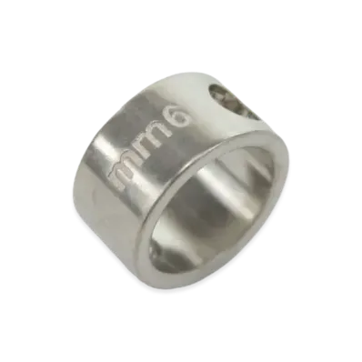 MM6 Maison Margiela Circle Hole Ring "Silver"
