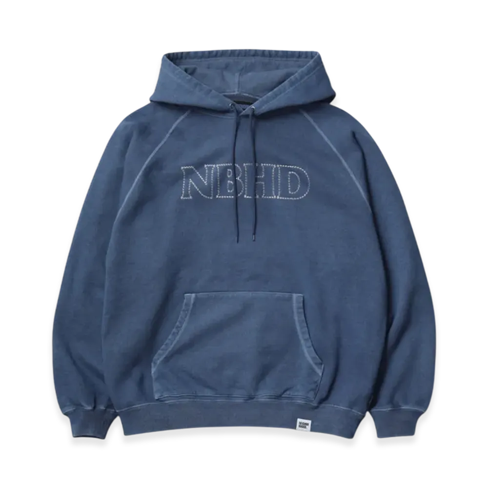 NEIGHBORHOOD Pigment Dyed Sweat Hoodie LS "Navy"