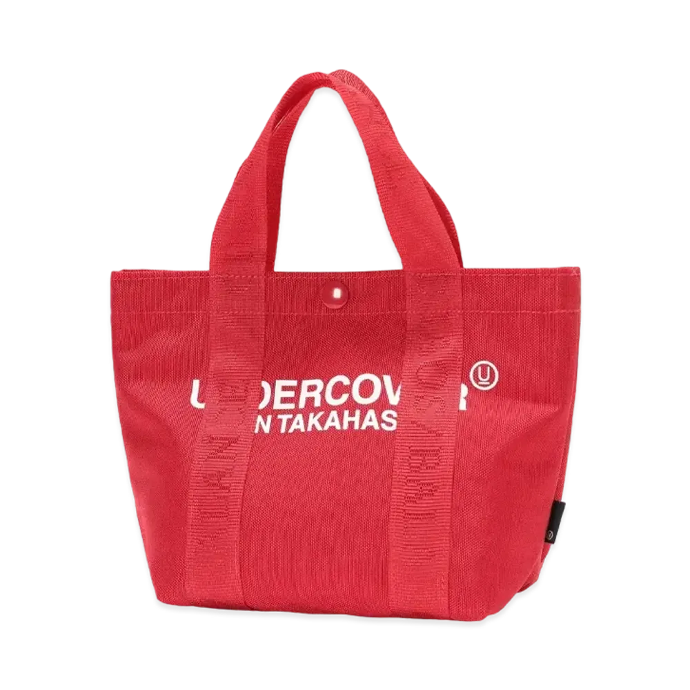 UNDERCOVER Nylon Tote Bag Mini Size "Red"