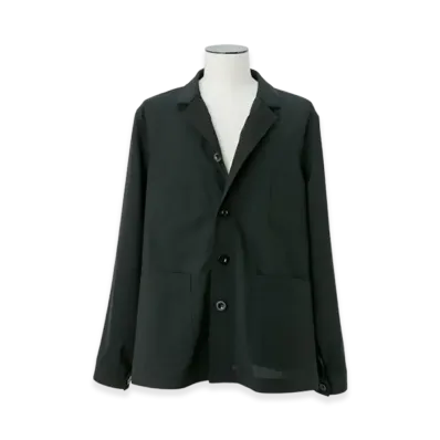 sacai Wool Silk Suiting Jacket "Black"