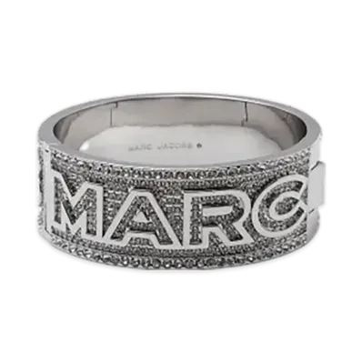 Marc Jacobs The Monogram Pave Cuff Bracelet "Crystals"