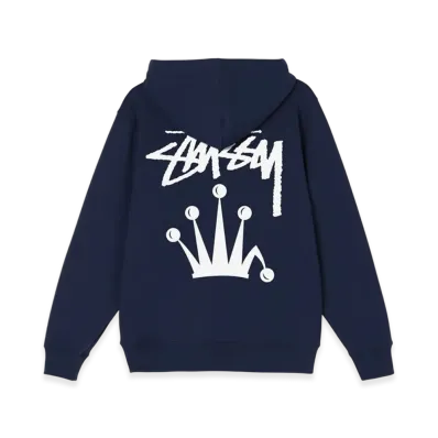 Stussy Stock Crown Hoodie "Navy"
