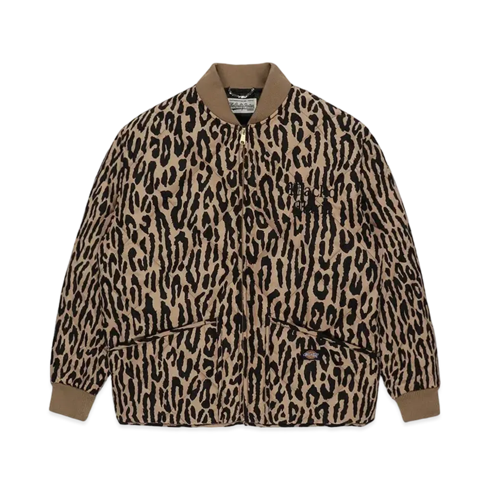 WACKO MARIA x DICKIES / Quilited Jacket "Leopard"