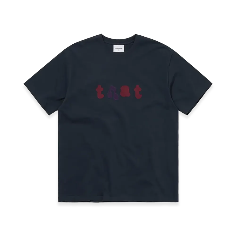 thisisneverthat That Applique Tee "Navy"