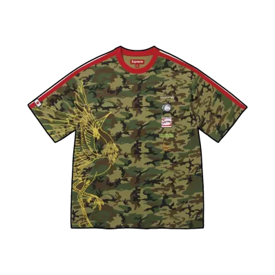 Supreme Crane S/S Top "Woodland Camo"