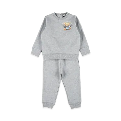 MONCLER Kids Sweatshirt And Joggers "Gray"