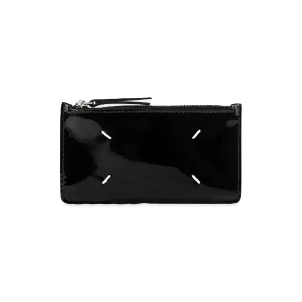 Maison Margiela Patent Leather Card Holder "Black"