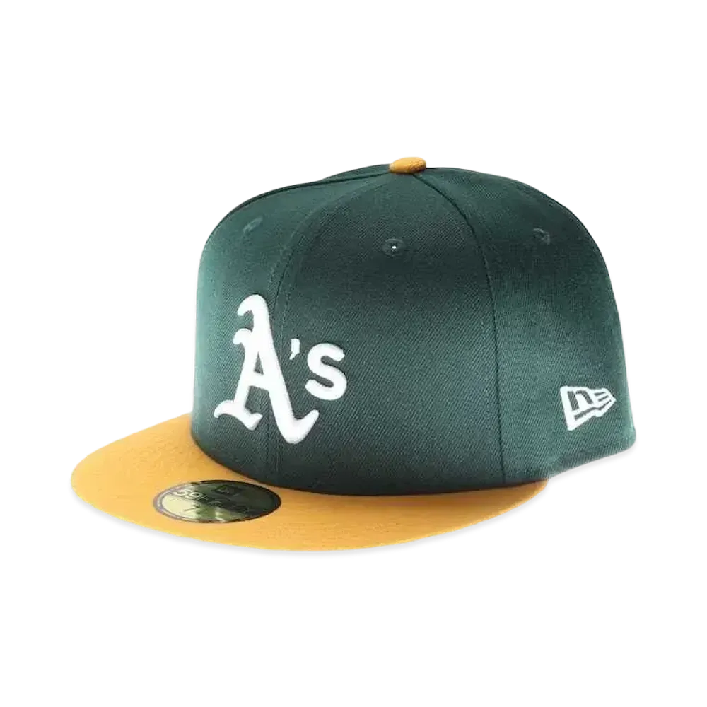 NEW ERA Athletics Authentic Cap Home "Green/Yellow"