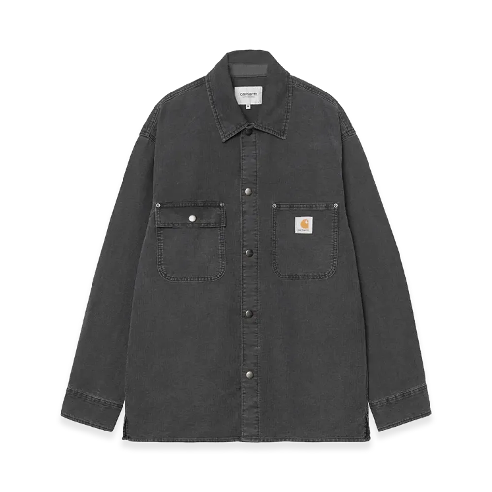 Carhartt WIP Parrish Shirt Jac "Obsidian(Stone Washed)"