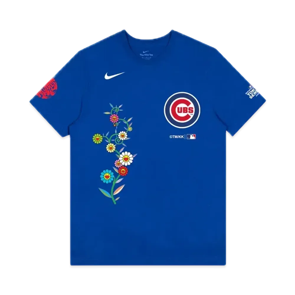 Takashi Murakami x MLB World Tour Tokyo Series 2025 Cubs SS Tee "Blue"