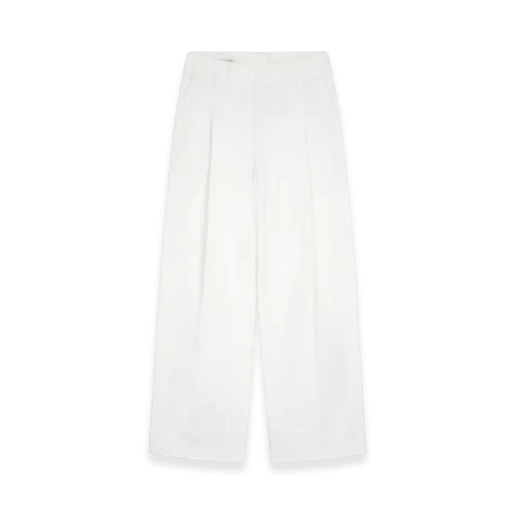 DRIES VAN NOTEN Women's Elasticated Pants "White"