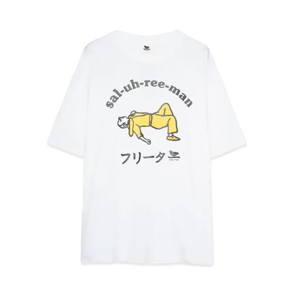 FREETER Saluhreeman t-shirt "WHITE"