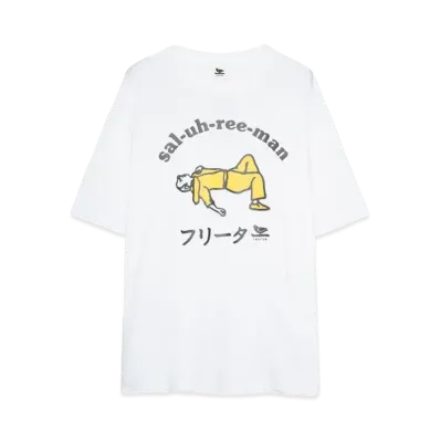 FREETER Saluhreeman t-shirt "WHITE"