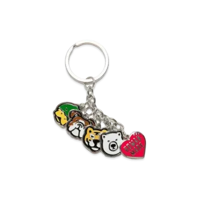 HUMAN MADE ANIMAL KEY CHARM "Multi"