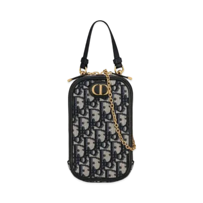 Dior 30 Montaigne Phone Holder "Blue"