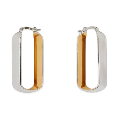 Jil Sander Earrings "Gold/Silver"