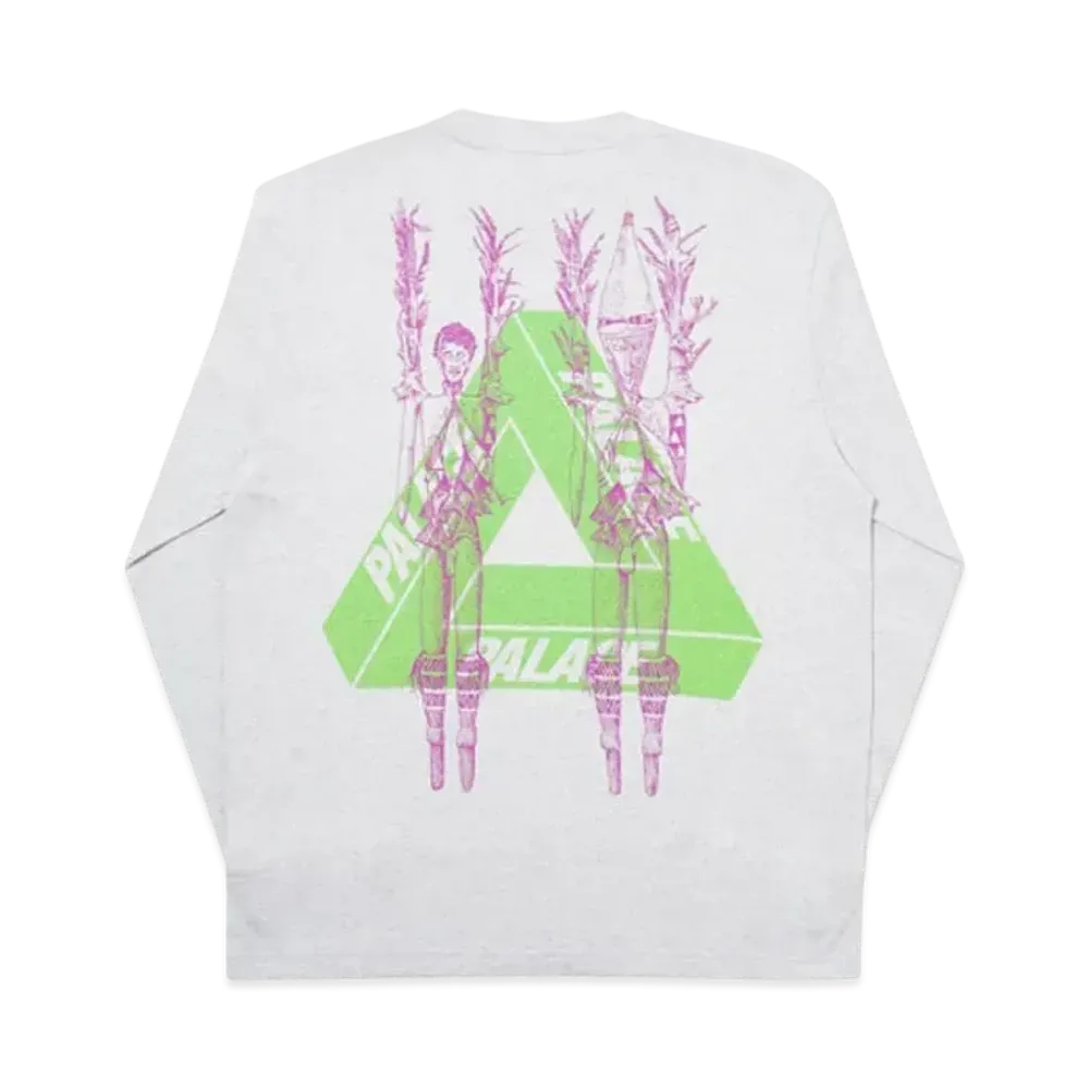 PALACE Pair Of Hippys Longsleeve "Grey"