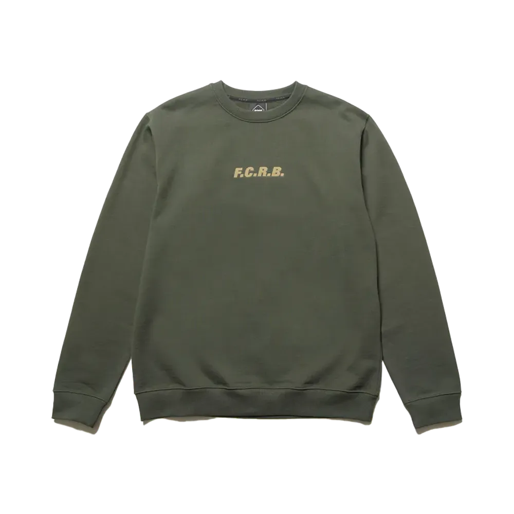 F.C.Real Bristol Signature Crewneck Sweat "Green"