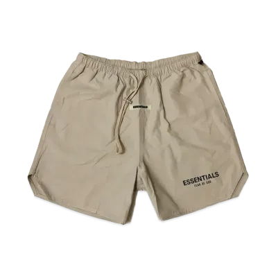 FEAR OF GOD ESSENTIALS Nylon Active Shorts "Tan"